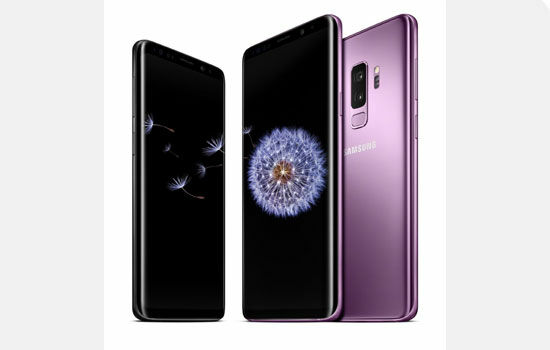 Samsung Galaxy S9 Layar