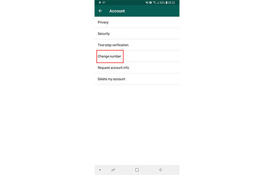 how to change-number-cell-on-whatsapp
