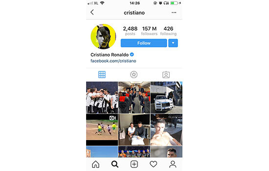 Akun Instagram Dengan Followers Terbanyak Cristiano 98c32