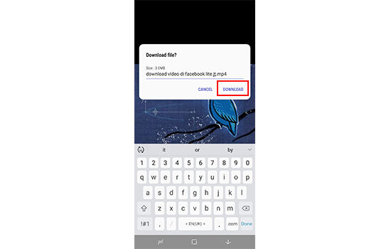 Cara Download Video Di Facebook Lite 6 Bed21