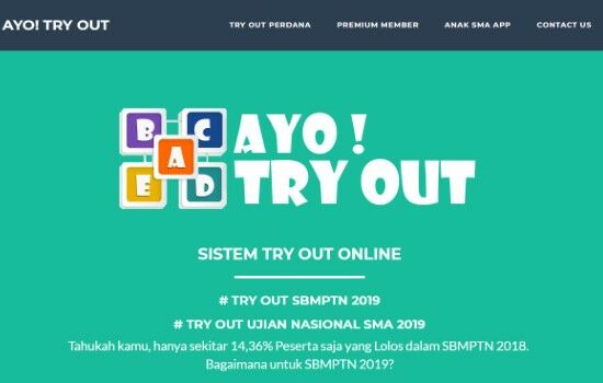 Tryout Online Ayo Tryout 8bbd6