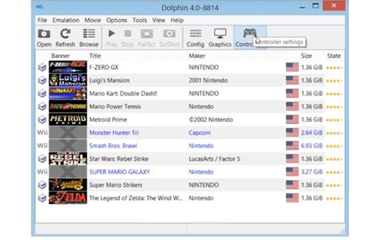 Emulator Wii Dolphin 4 8809b