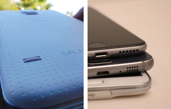 Adu Speaker Samsung Galaxy S6 Vs Samsung Galaxy S5 1