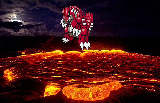 Volcano Groudon