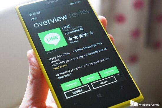 Gambar 1 Line Store Update Hero