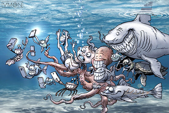 Ilustrasi Perlakuan Hewan Ke Manusia 3