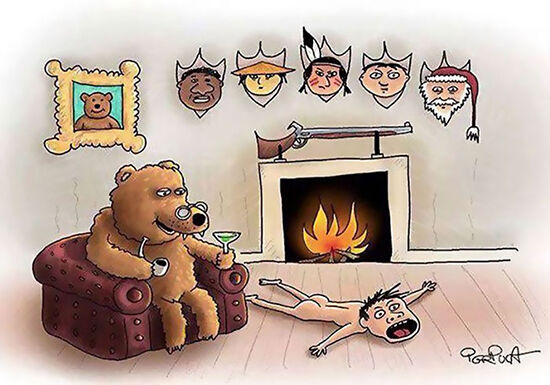 Ilustrasi Perlakuan Hewan Ke Manusia 34