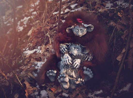 Foto Boneka Hewan Fantasi Lucu Dan Menyeramkan 19