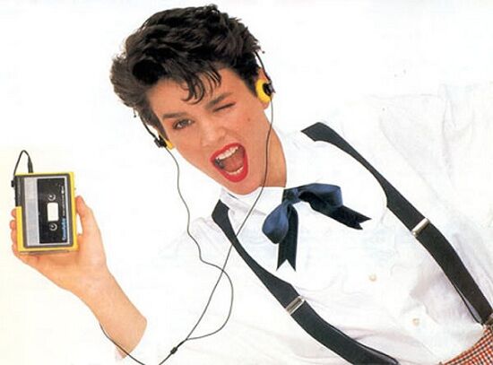 Girl With Walkman
