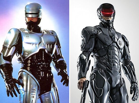 Superhero Dulu Vs Sekarang Robocop