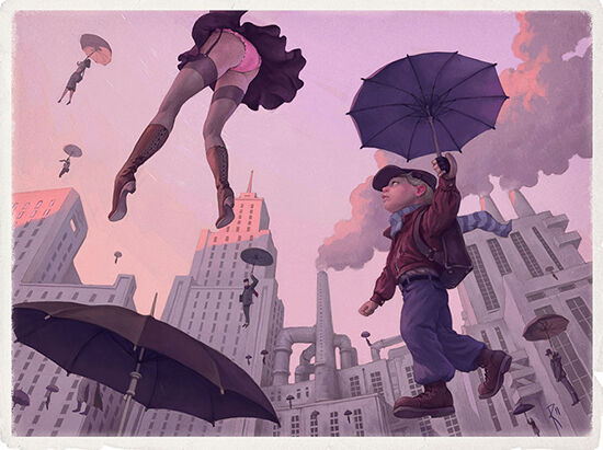 Ilustrasi Kontroversial Yang Mencela Kehidupan Modern 14