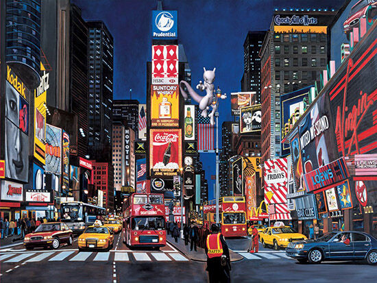 Mewtwo Times Square New York