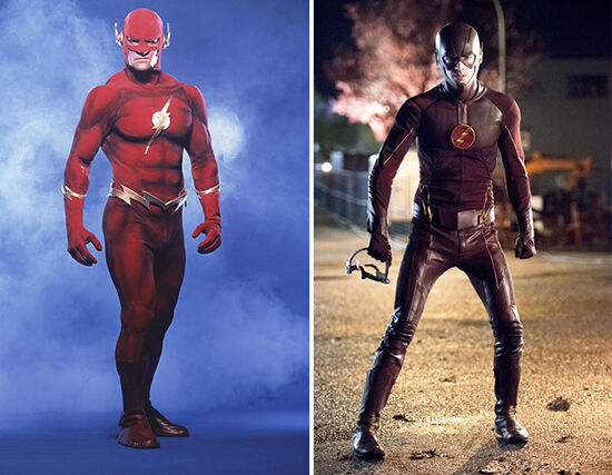 Superhero Dulu Vs Sekarang The Flash