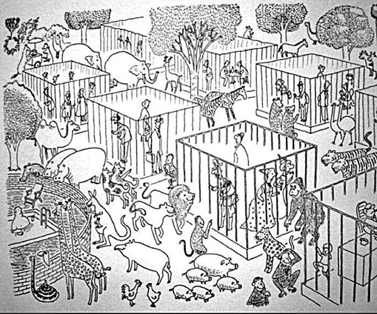 Ilustrasi Perlakuan Hewan Ke Manusia 6