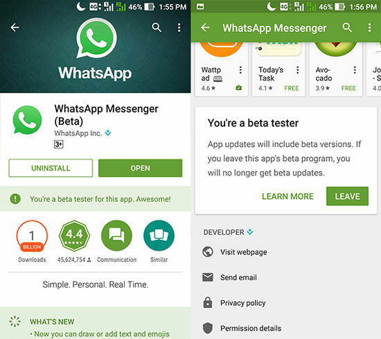Video Call Di Whatsapp 2