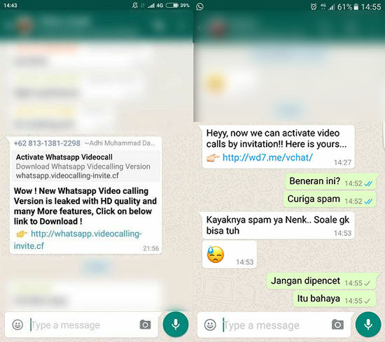 Video Call Whatsapp 3