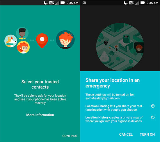 Google Trusted Contacts 2