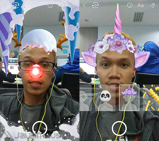 Snapchat Di Facebook Messenger 4