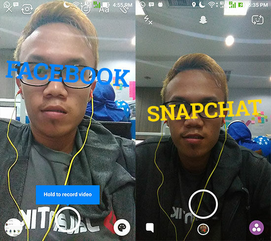 Snapchat Di Facebook Messenger 6