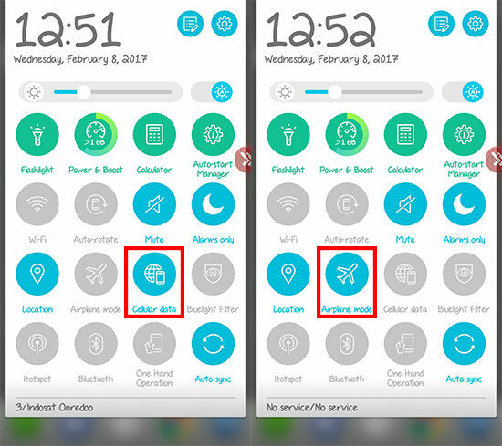 Cara Internetan Di Airplane Mode