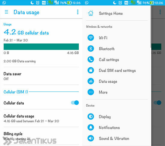 Android Nougat Zenfone 3 3