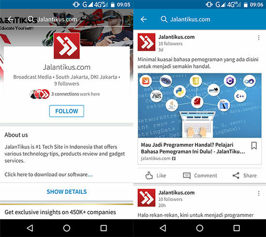 Akun Media Sosial Jalantikus 2