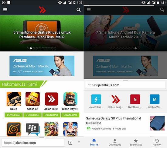Cara Hack Address Bar Google Chrome Android