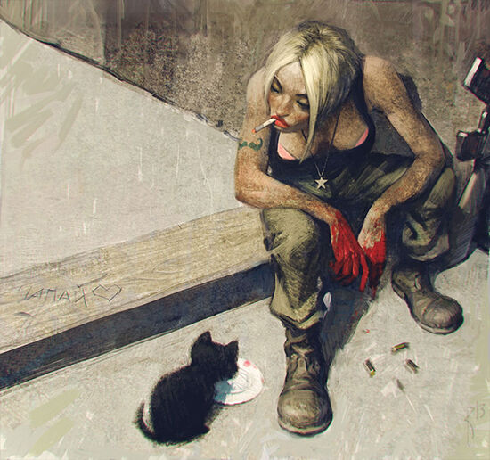 Ilustrasi Kontroversial Yang Mencela Kehidupan Modern 18