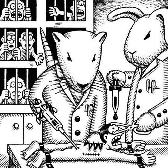 Ilustrasi Perlakuan Hewan Ke Manusia 32