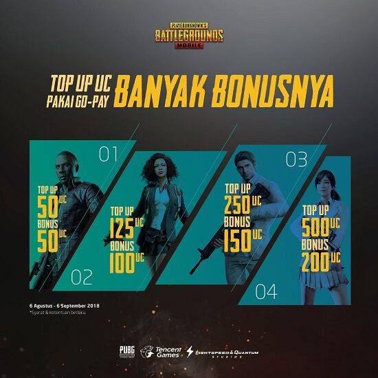 cara-top-up-UC-PUBG-Mobile-pake-gopay-8