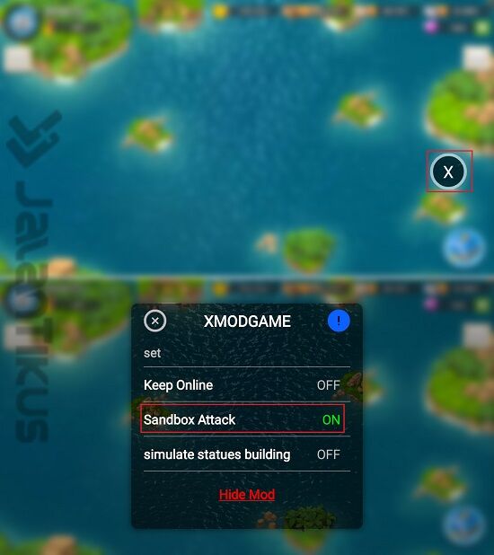 Cara Simulasi Serangan Di Boom Beach Dengan Xmodgames 2