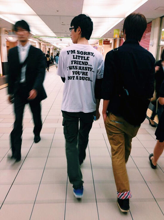 Foto T Shirt Aneh Bahasa Inggris 26
