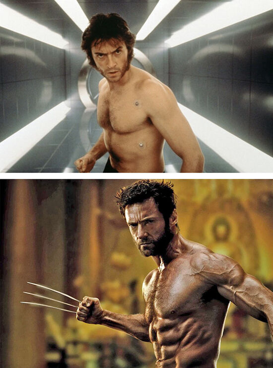 Superhero Dulu Vs Sekarang Wolverine