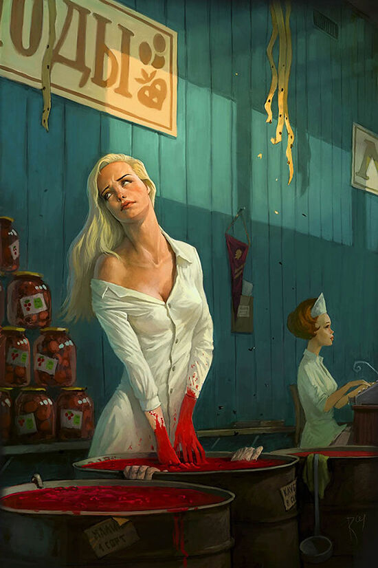 Ilustrasi Kontroversial Yang Mencela Kehidupan Modern 23