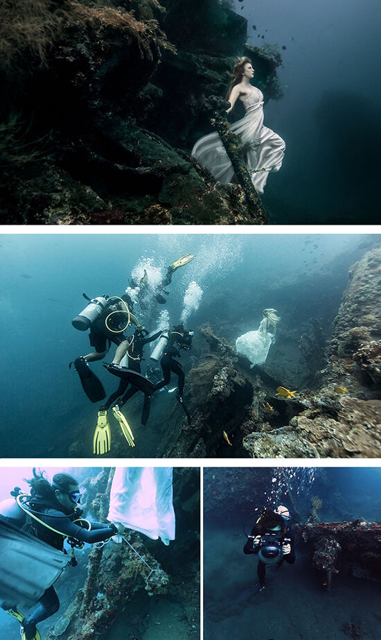 Underwater