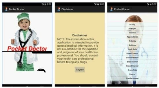 Aplikasi Kesehatan Di Android Pocket Doctor