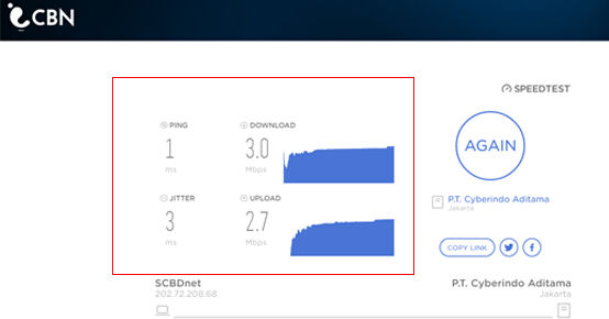 Cara Mengecek Kecepatan Internet Cbn JT 0cbf4