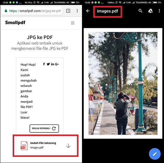 GRATIS! Begini Cara Mengubah Format File JPG Ke PDF