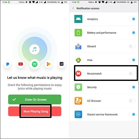 Cara Menampilkan Lirik Lagu Android 3 5e104