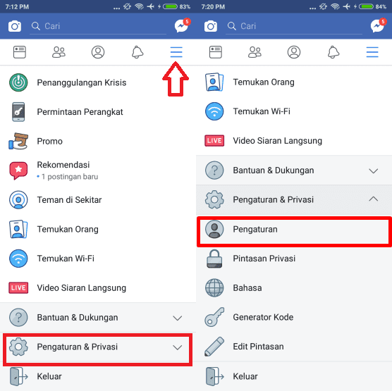 Cara Ganti Nama Facebook Lewat Hp