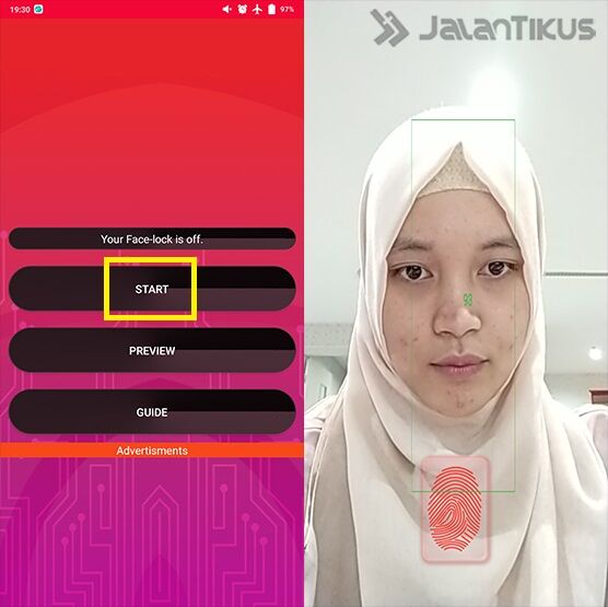 Cara Aktifkan Face Unlock Android 2 79316