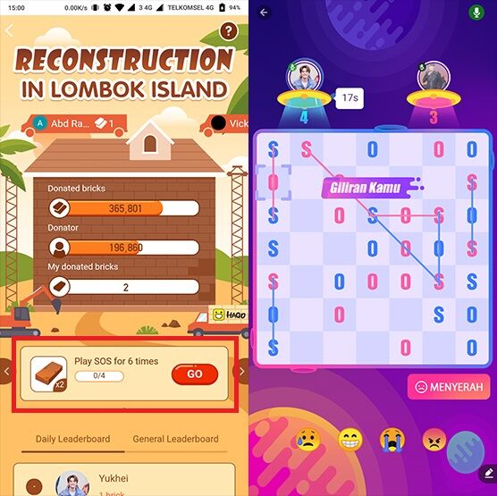 Cara Sumbang Gempa Lombok Dengan Main Game 3 8a7cf
