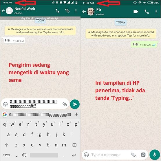 Cara Menyembunyikan Status  Sedang Mengetik di Whatsapp  