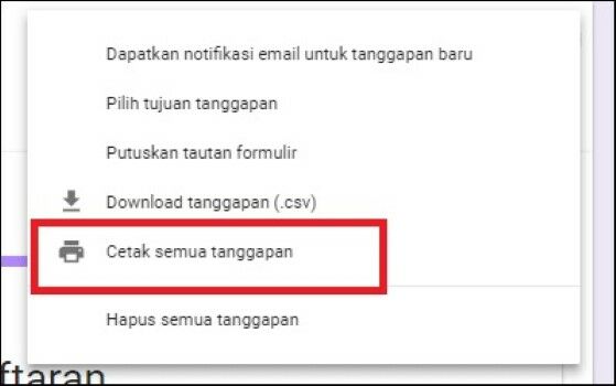 Cara Melihat Hasil Google Form Cara Mencetaknya 2021 Jalantikus