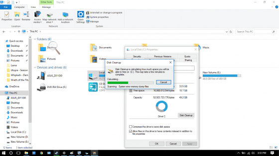 Menghapus File Secara Otomatis Disk Cleanup