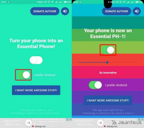Langkah 4 - Cara Ubah Smartphone Android Menjadi iPhone X