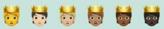 Emoji Pangeran Putri E6011