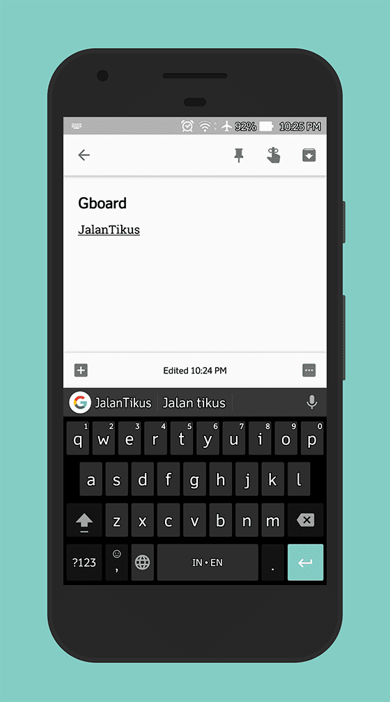 Spasi Sebagai Trackpad