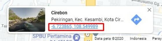 Cara Melihat Koordinat Di Google Maps Android 8fbbc