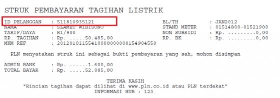 Cek Id Pelanggan Pln 2 F3b46